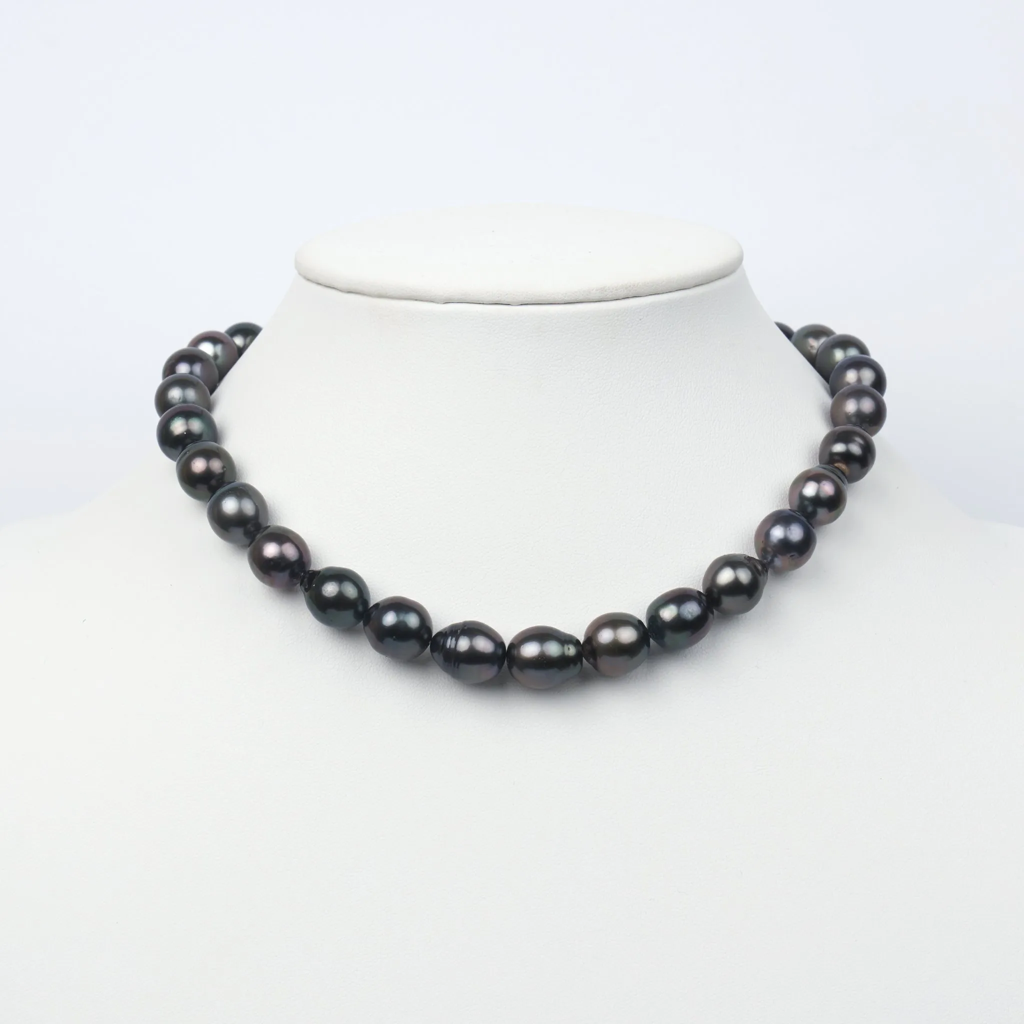 10.8-11.9 mm AA /AAA Tahitian Drop Pearl Necklace