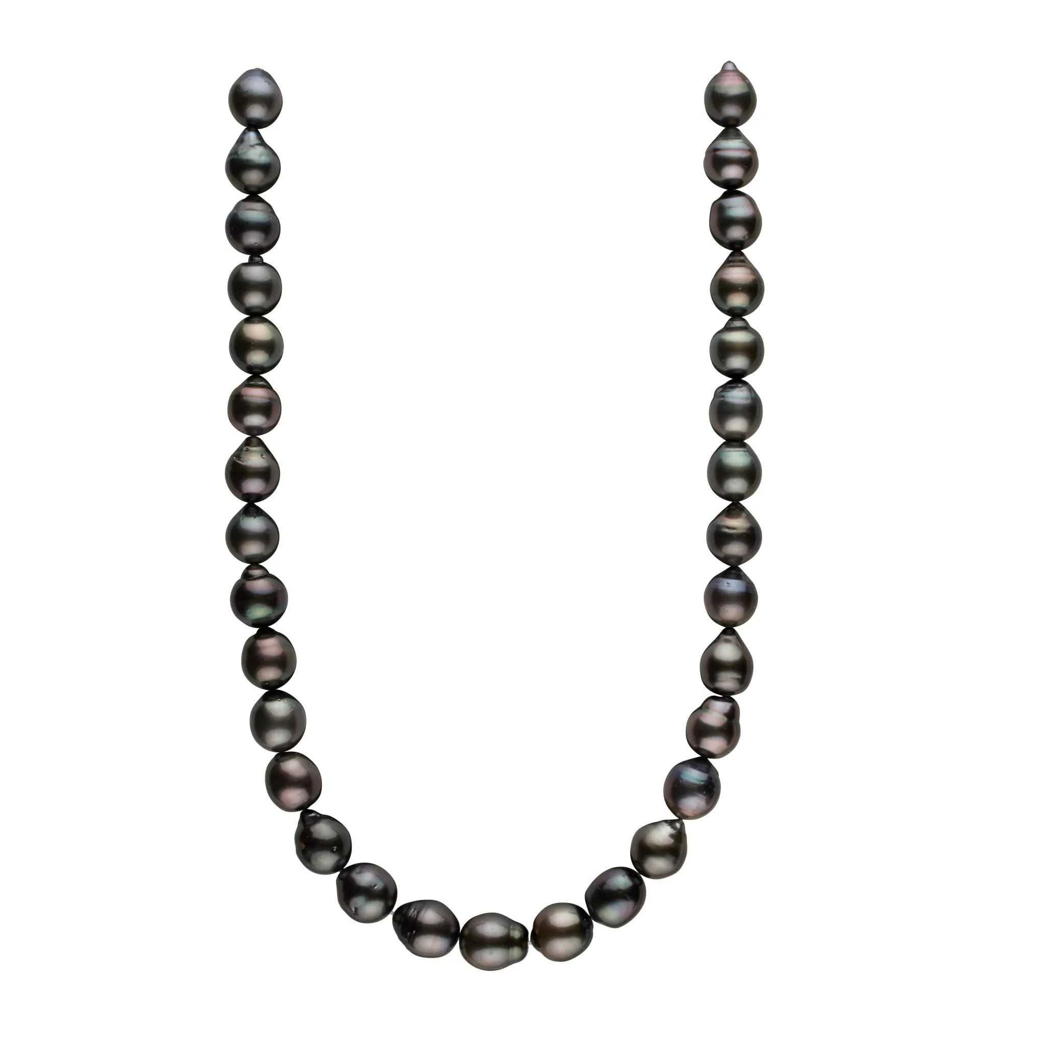 10.8-11.9 mm AA /AAA Tahitian Drop Pearl Necklace