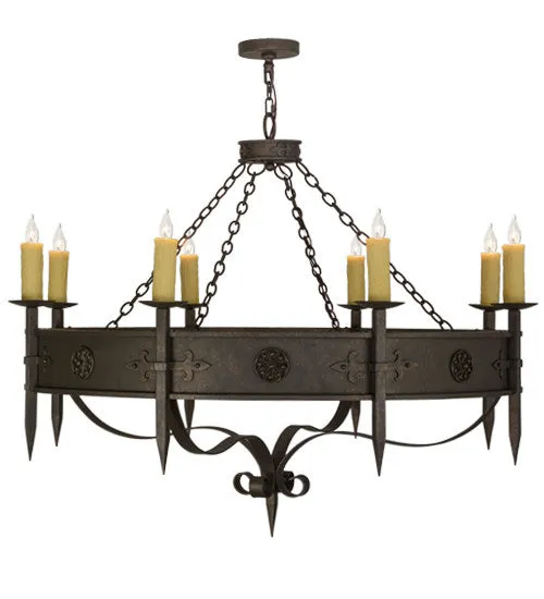 2nd Avenue Calandra 871019.54 Chandelier Light - Gilded Tobacco