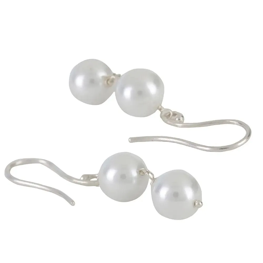 92.5 Silver Earring with pearl