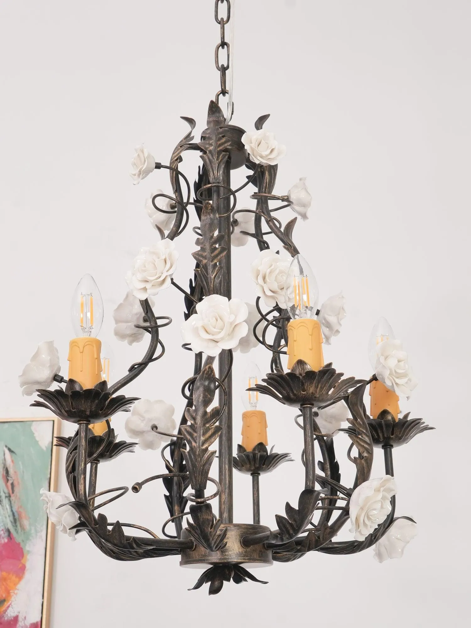 Ainsley Flower Chandelier