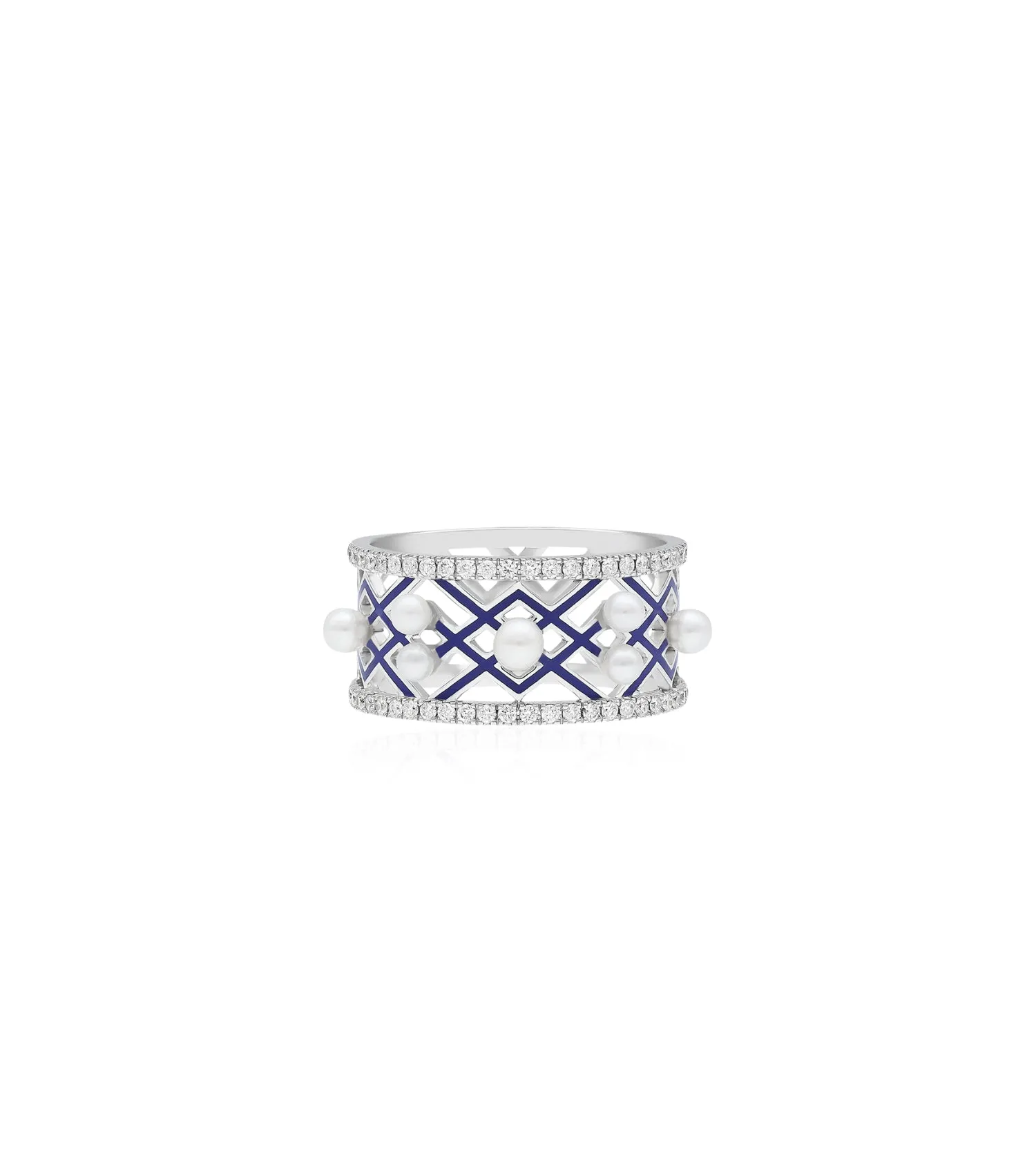 Alma Lapis Midi Ring