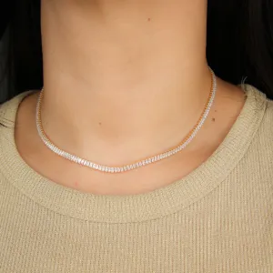 Baguette Tennis Necklace