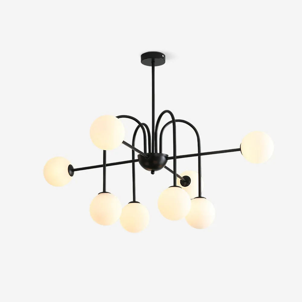 Black Doris Chandelier