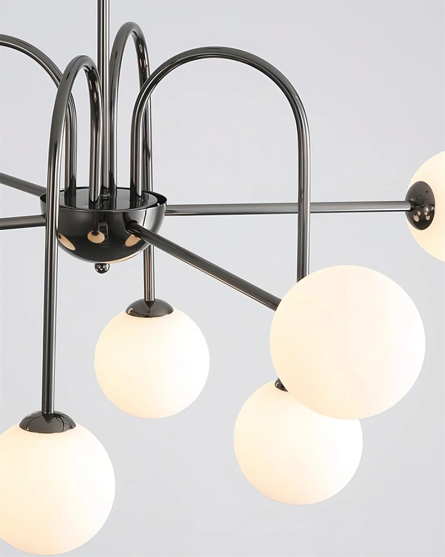 Black Doris Chandelier