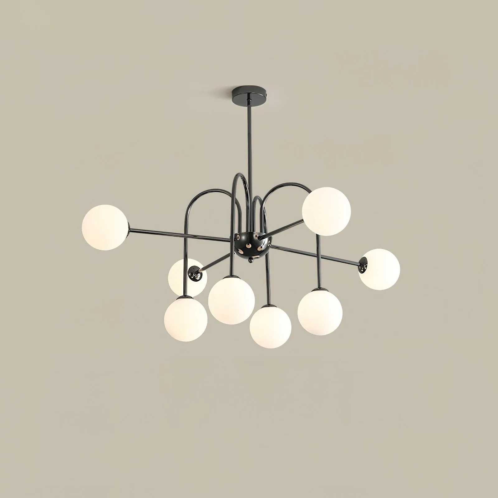 Black Doris Chandelier