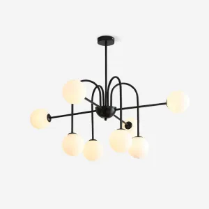 Black Doris Chandelier