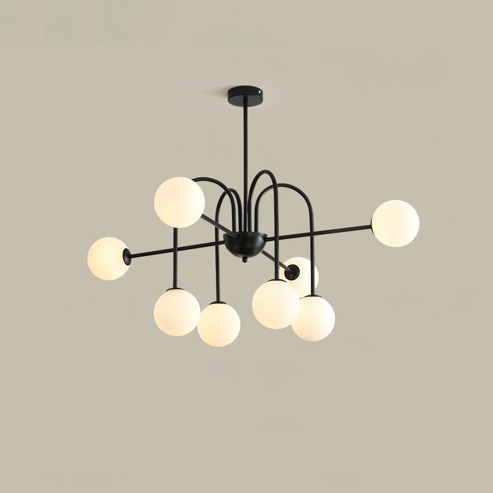 Black Doris Chandelier