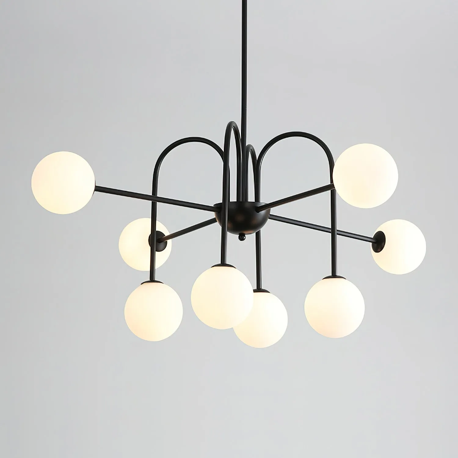 Black Doris Chandelier