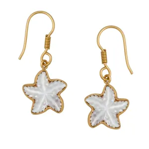 Charles Albert Mother of Pearl Starfish Drop Earring