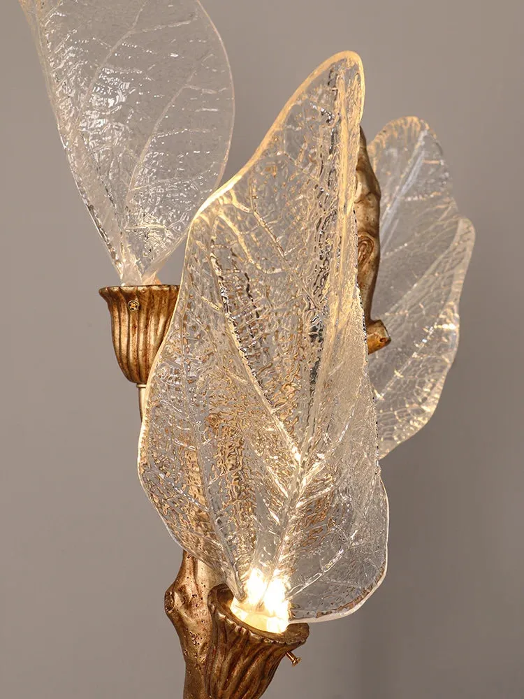 Creative Bionic Resin Leaves Chandelier for Living Room/Dining Room/Staircase