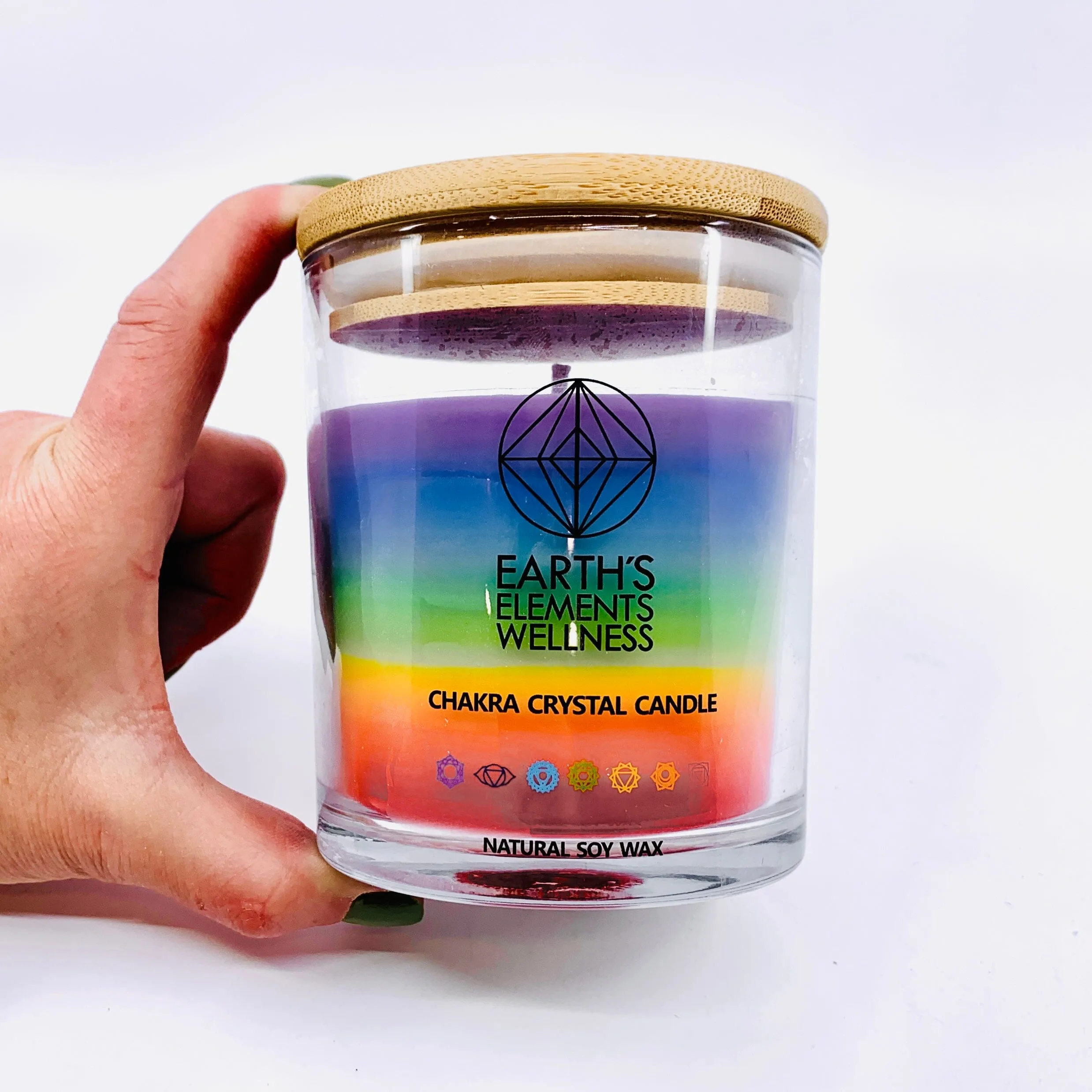 Crystal Candle, Chakra