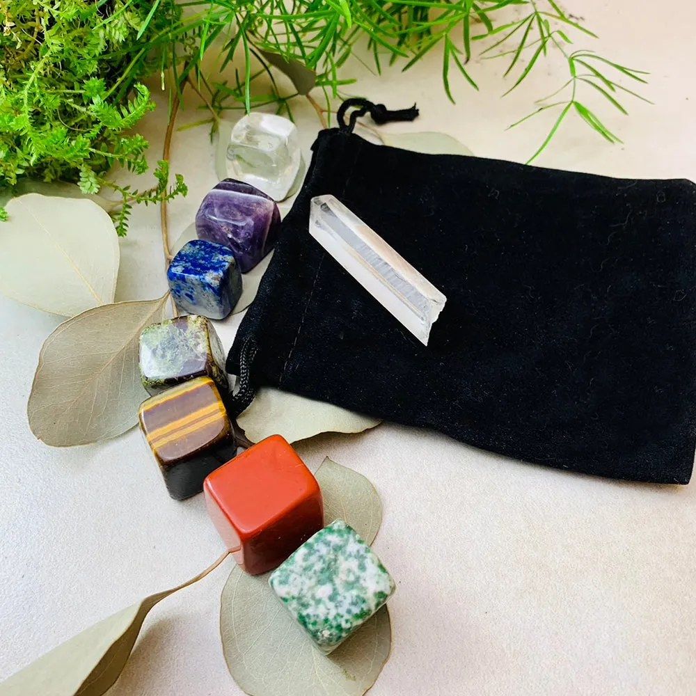 Crystal Energy Workers Pocket Pouch Set