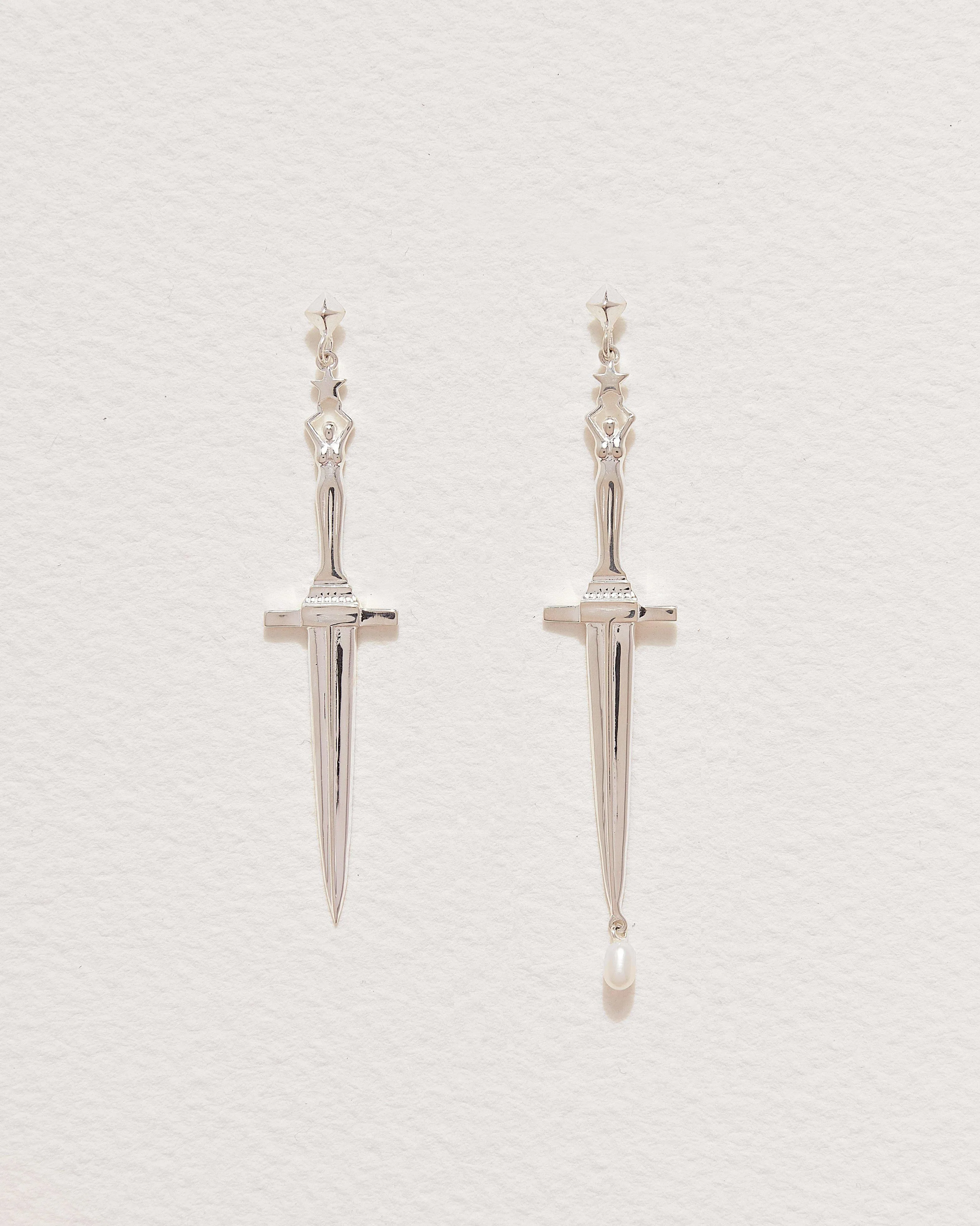 Dagger Earrings