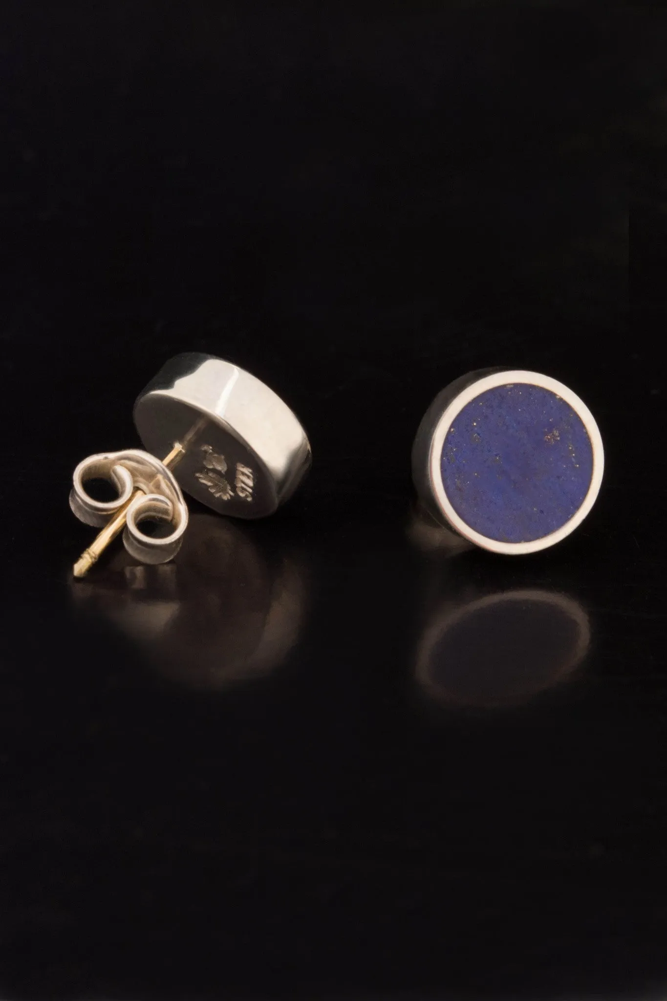 Lapis Lazuli and Sterling Silver Earrings