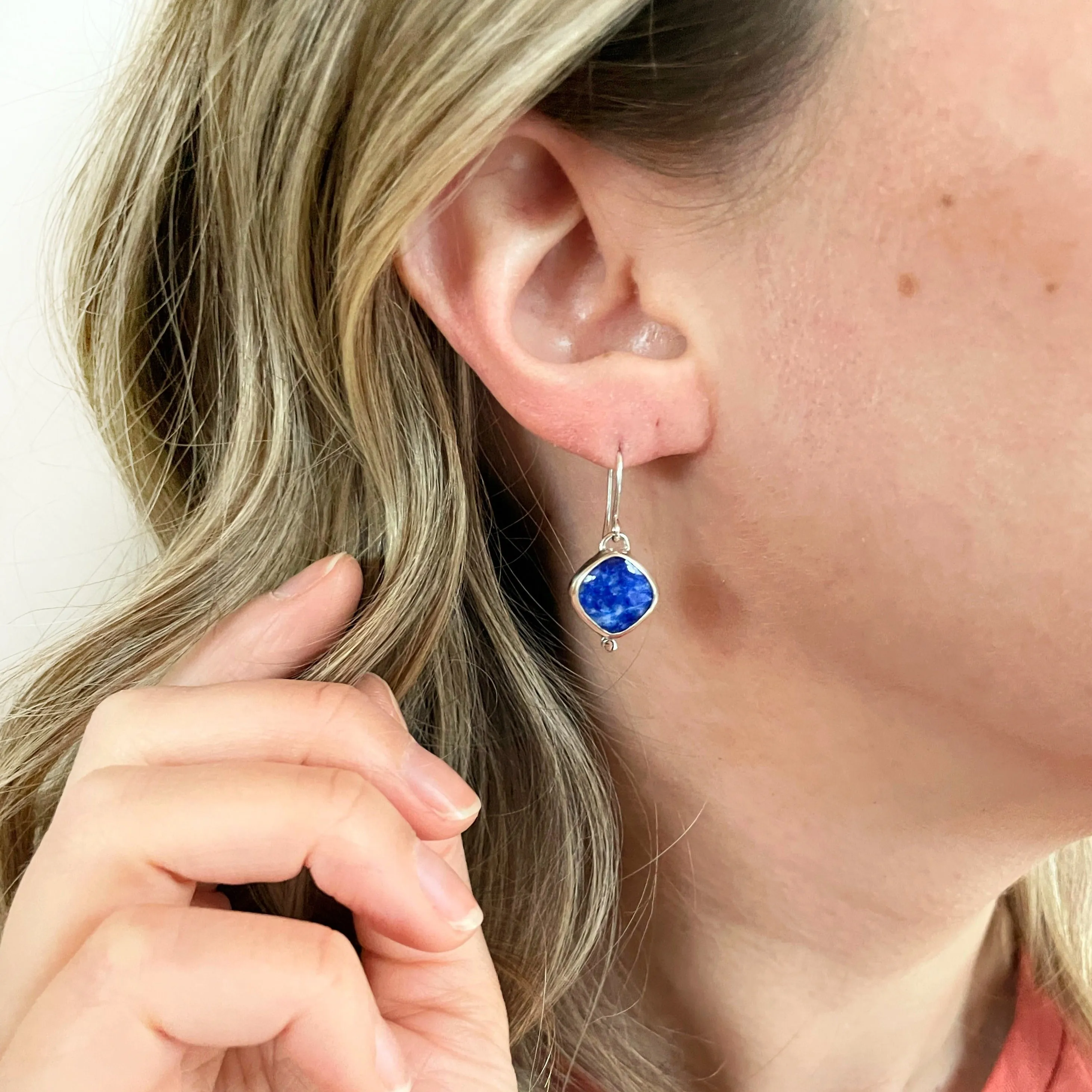 Lapis Lazuli Dangle Earring