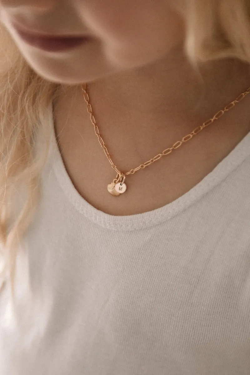 Little Mermaid Necklace - Gold