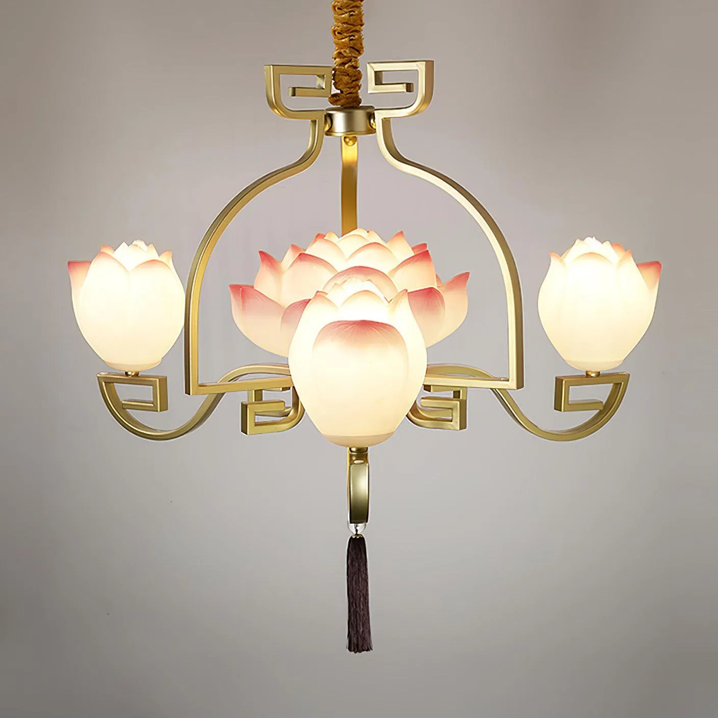 Lotus Bloom Chandelier