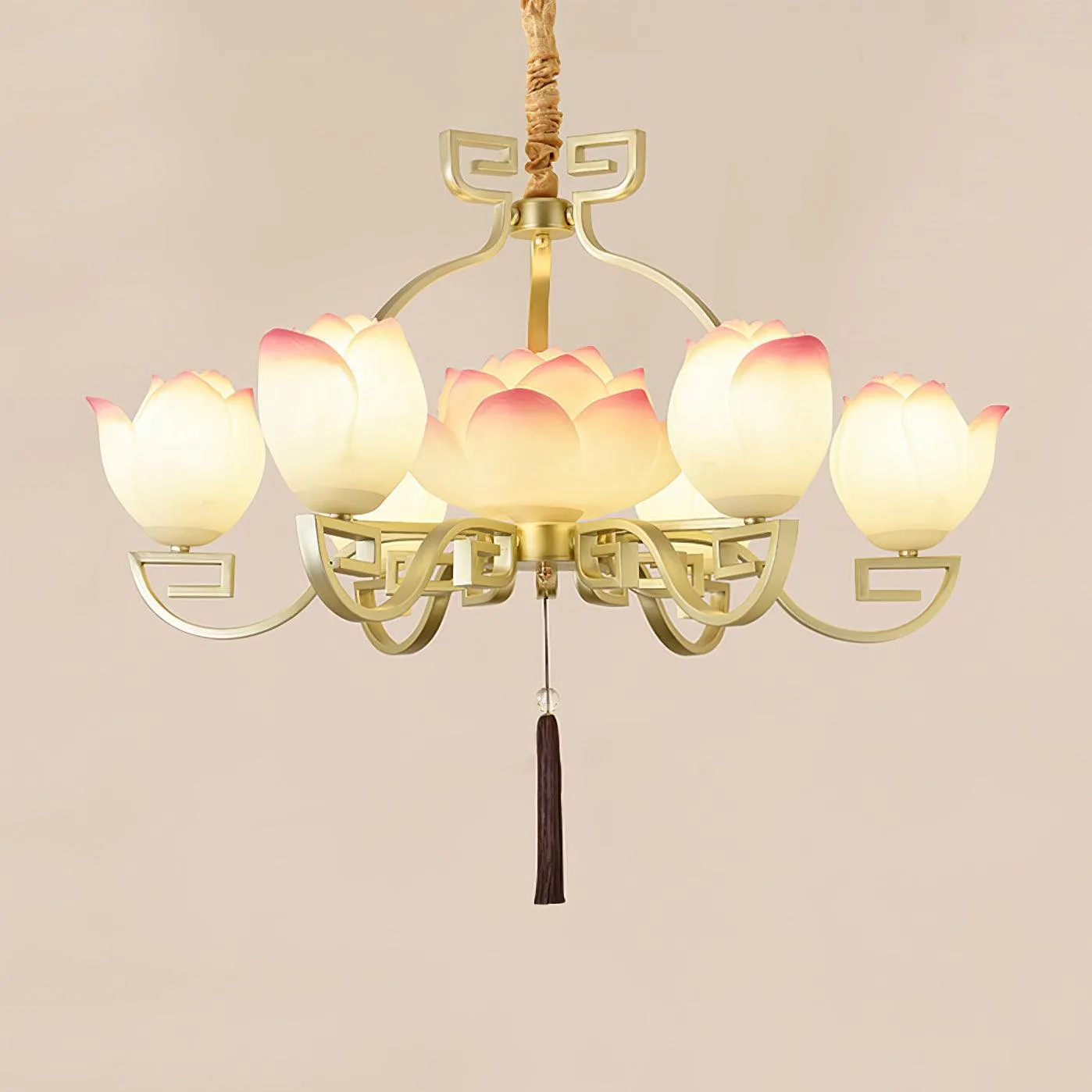 Lotus Bloom Chandelier