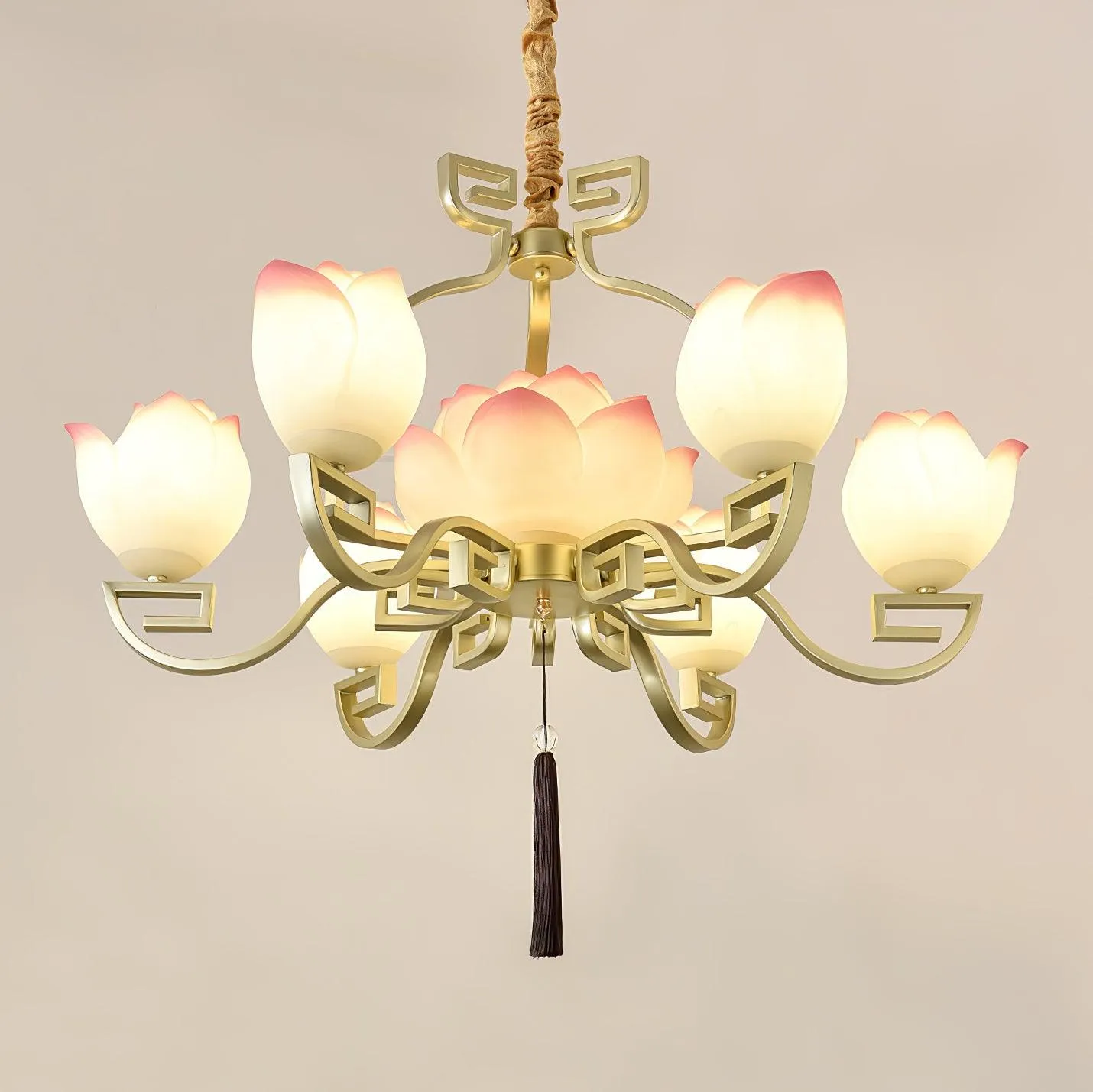 Lotus Bloom Chandelier