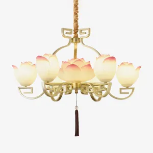 Lotus Bloom Chandelier