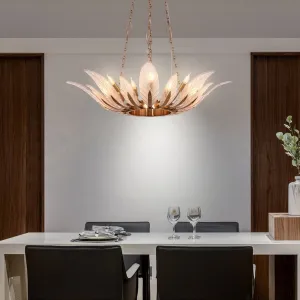 Lotus Leaf Chandelier