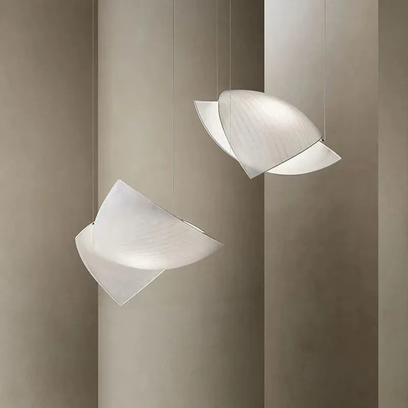 Minimalist Fabric LED Chandelier by Mansion - Modern Designer Lighting