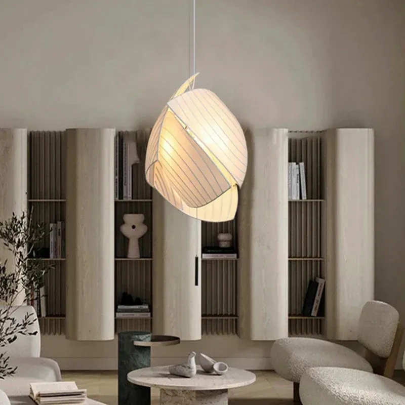 Minimalist Fabric LED Chandelier by Mansion - Modern Designer Lighting