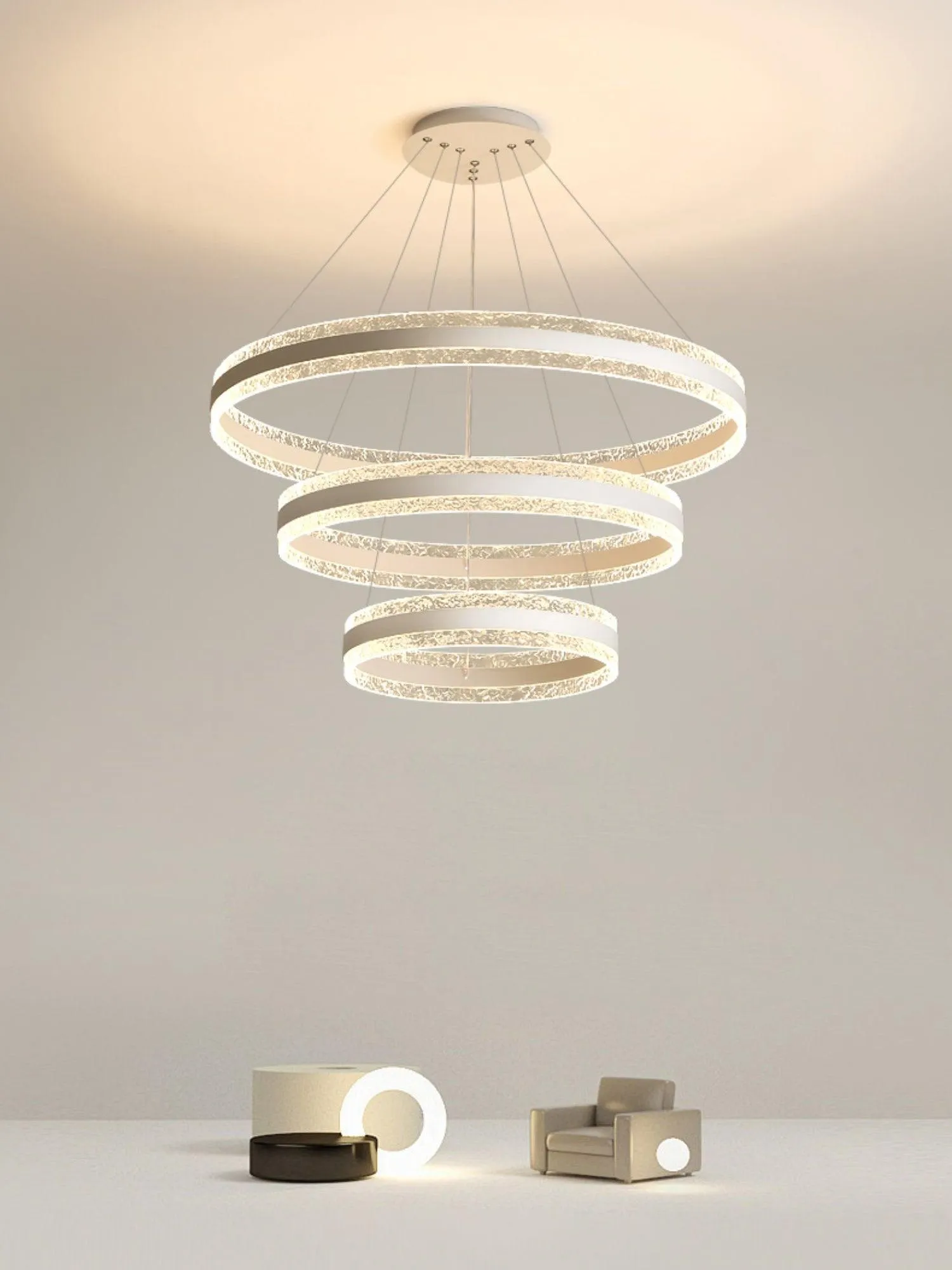 Modern Circle LED Chandelier