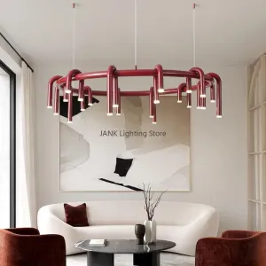 Modern Nordic U-shaped Pendant Lights by Mansion - LED Chandelier for Home & Restaurant