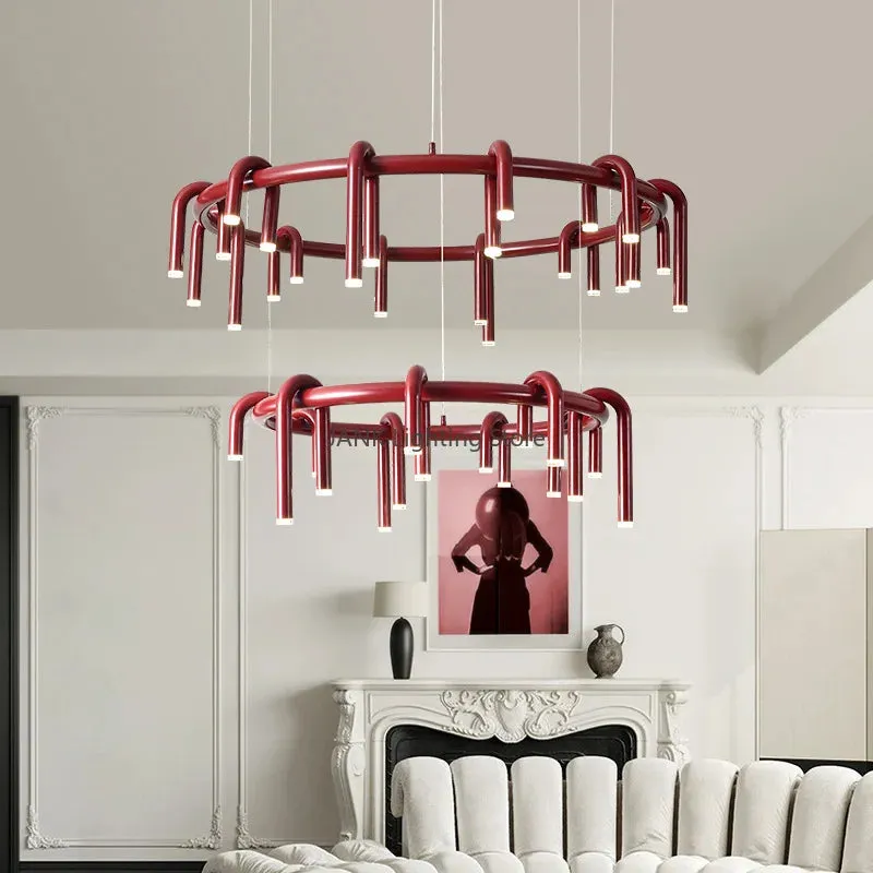 Modern Nordic U-shaped Pendant Lights by Mansion - LED Chandelier for Home & Restaurant