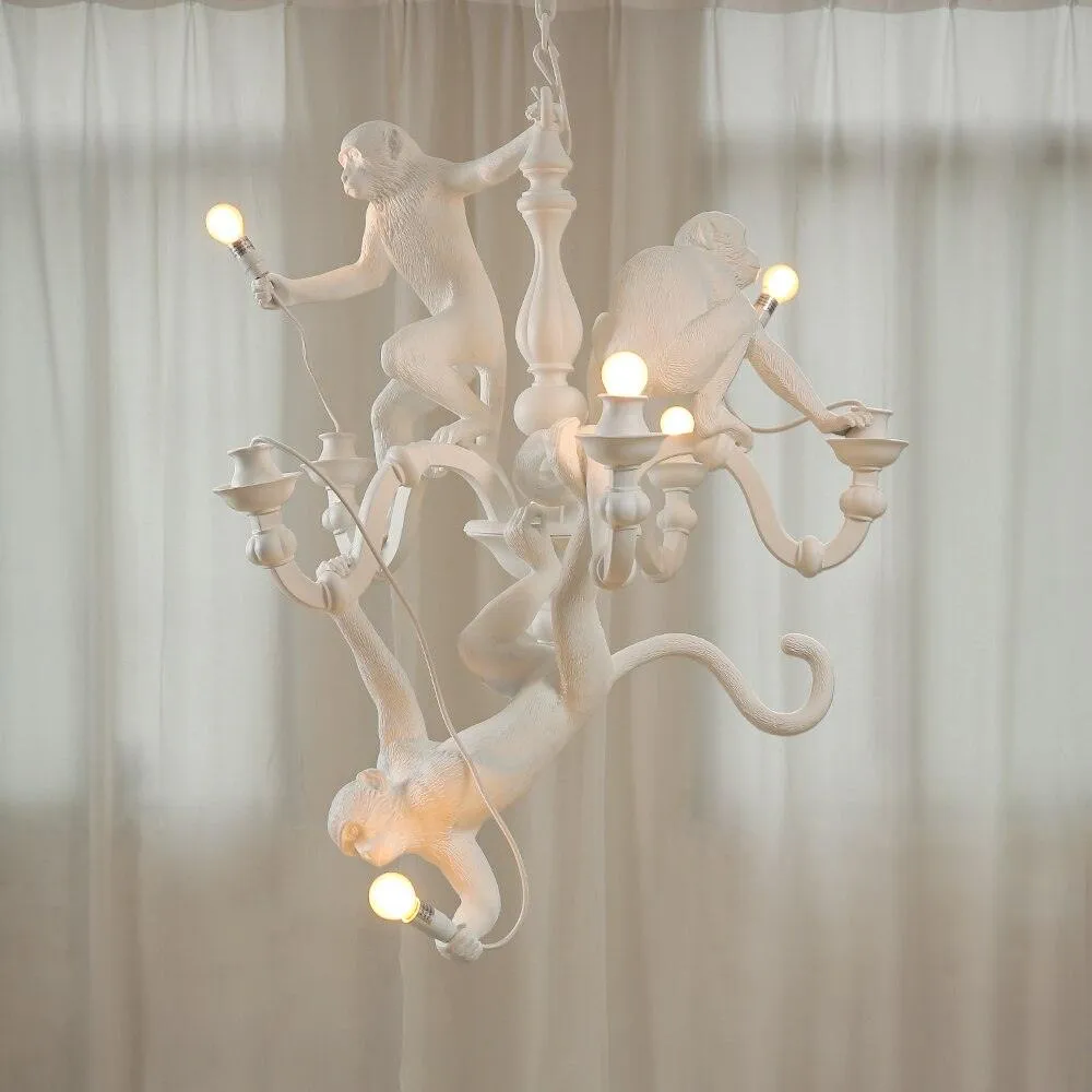 Monkey Chandelier