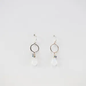 Moonstone Drop Earrings