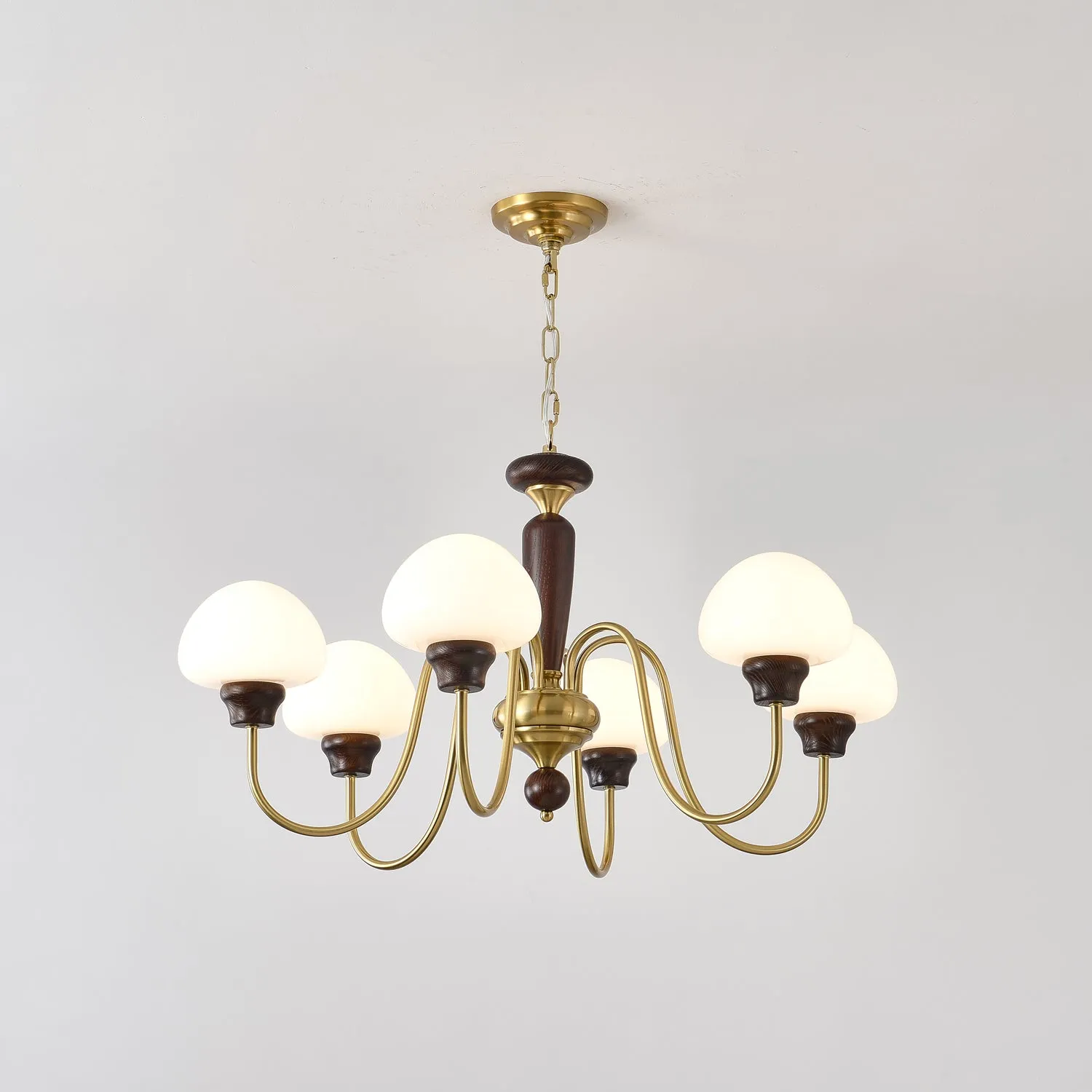 Mushroom Cap Chandelier