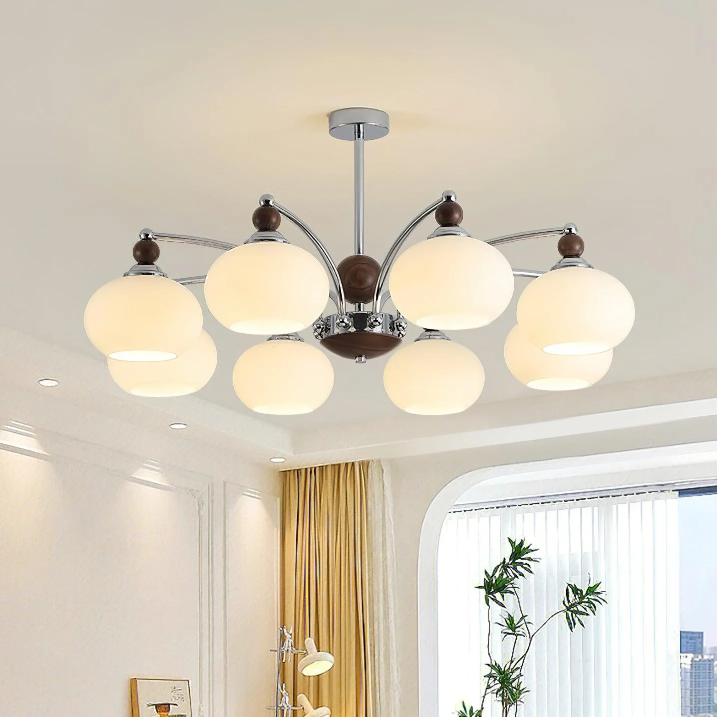 Noir Larenta Chandelier