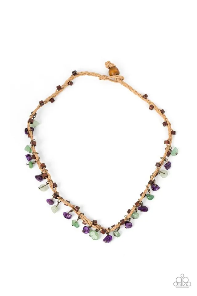 Paparazzi Necklace ~ Canyon Voyage - Multi