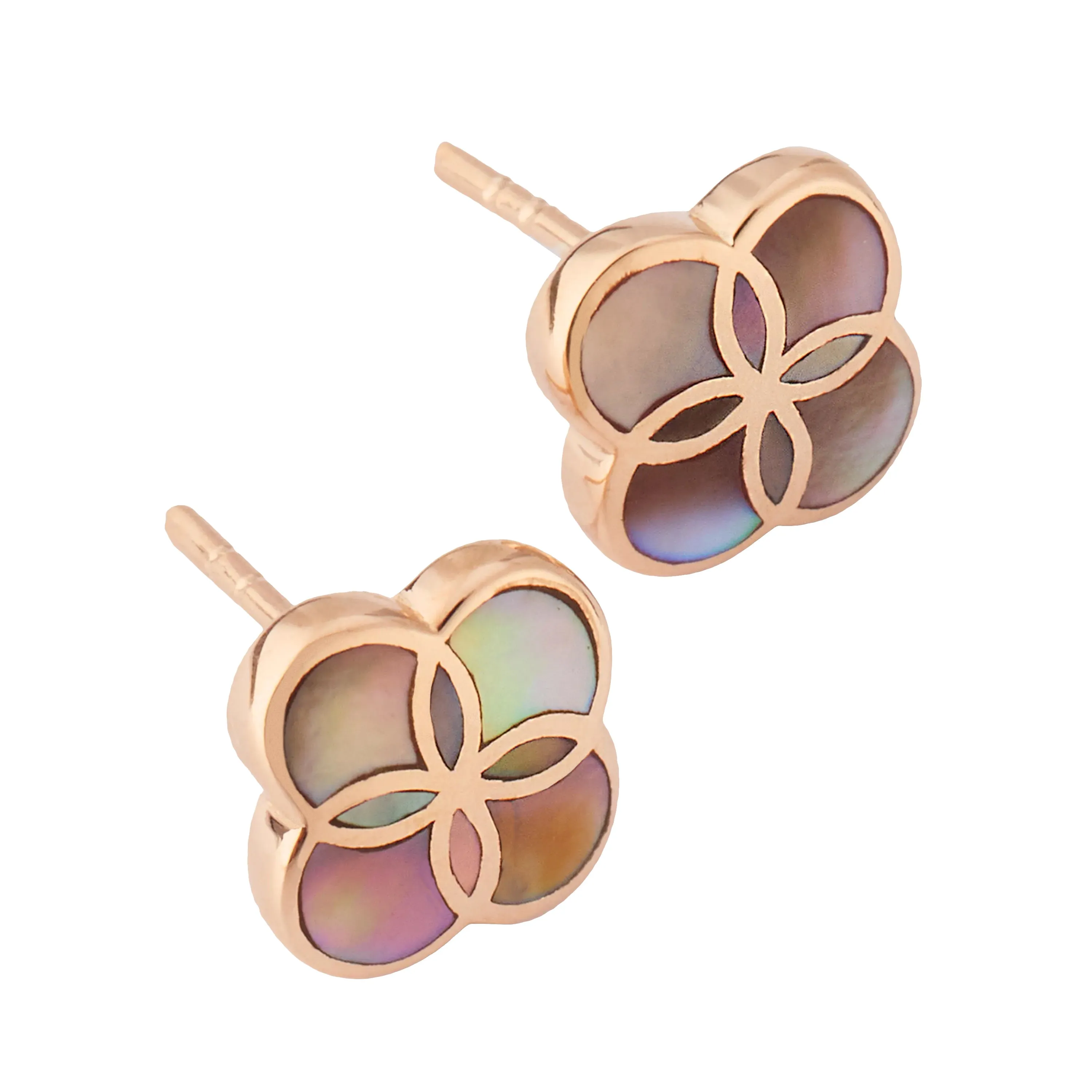 Petal Sterling Stud Earrings