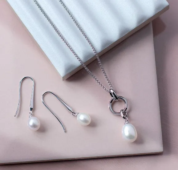 Revival Astoria Pearl Drop Necklace