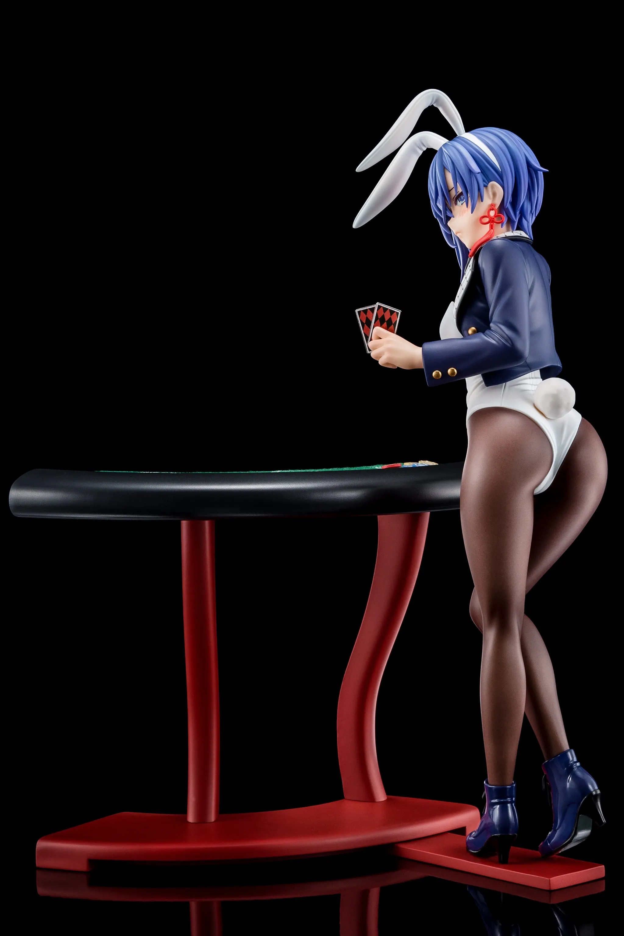 Sakuya Sieglinde Wearing Lapis Lazuli Blue Bunny Costume with Nip Slip Gimmick System 1/6 Scale Figure