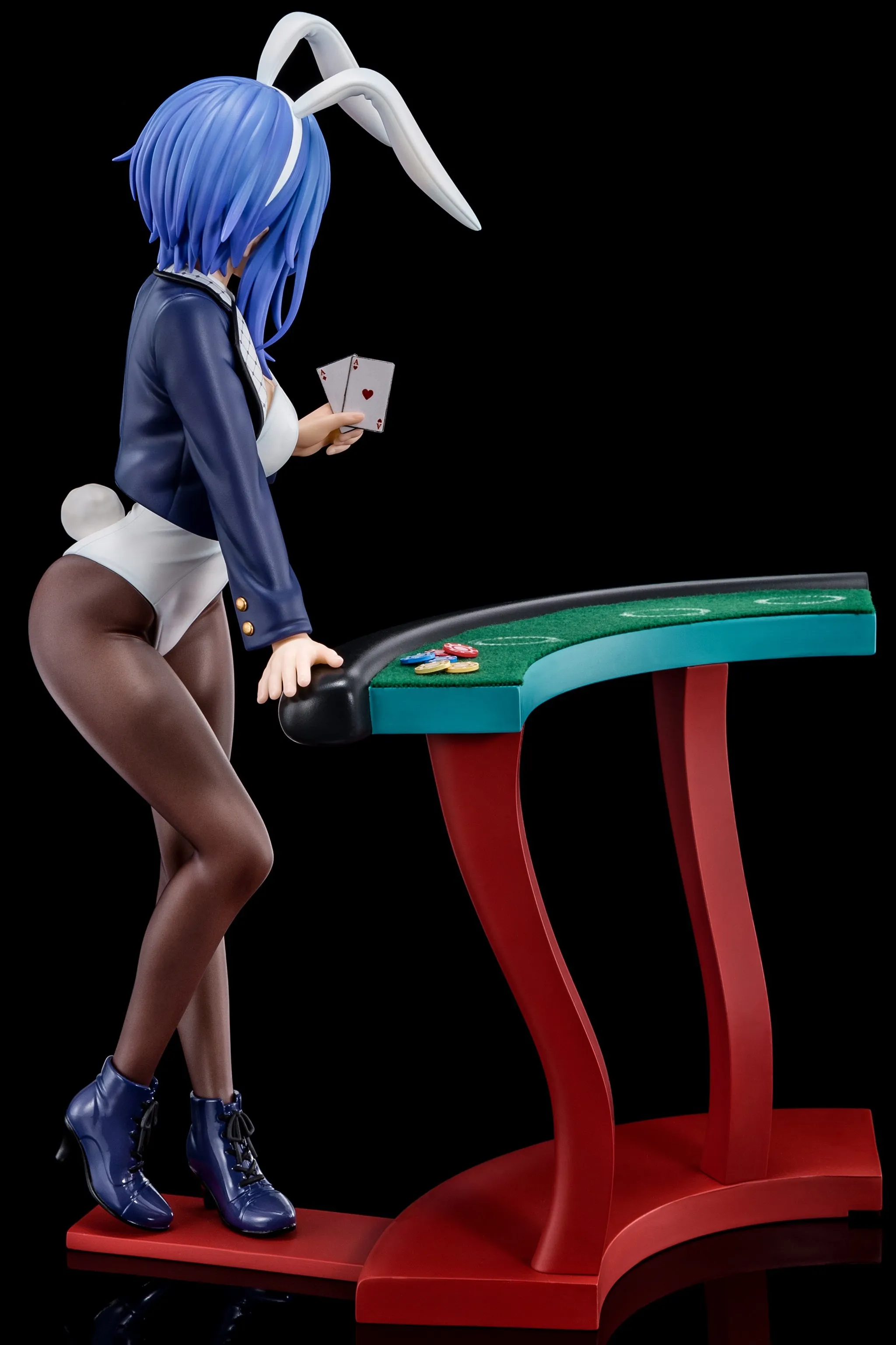 Sakuya Sieglinde Wearing Lapis Lazuli Blue Bunny Costume with Nip Slip Gimmick System 1/6 Scale Figure