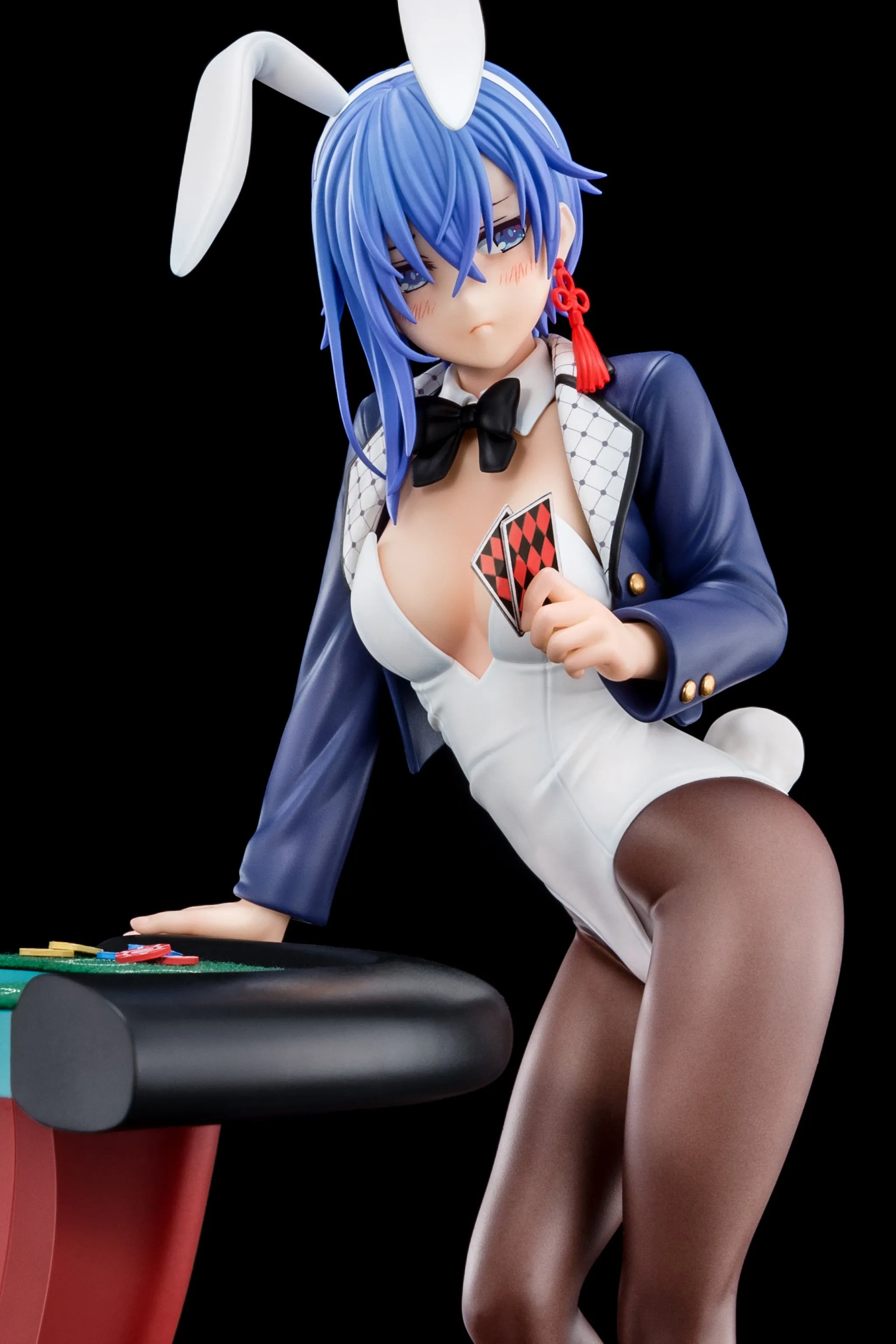 Sakuya Sieglinde Wearing Lapis Lazuli Blue Bunny Costume with Nip Slip Gimmick System 1/6 Scale Figure