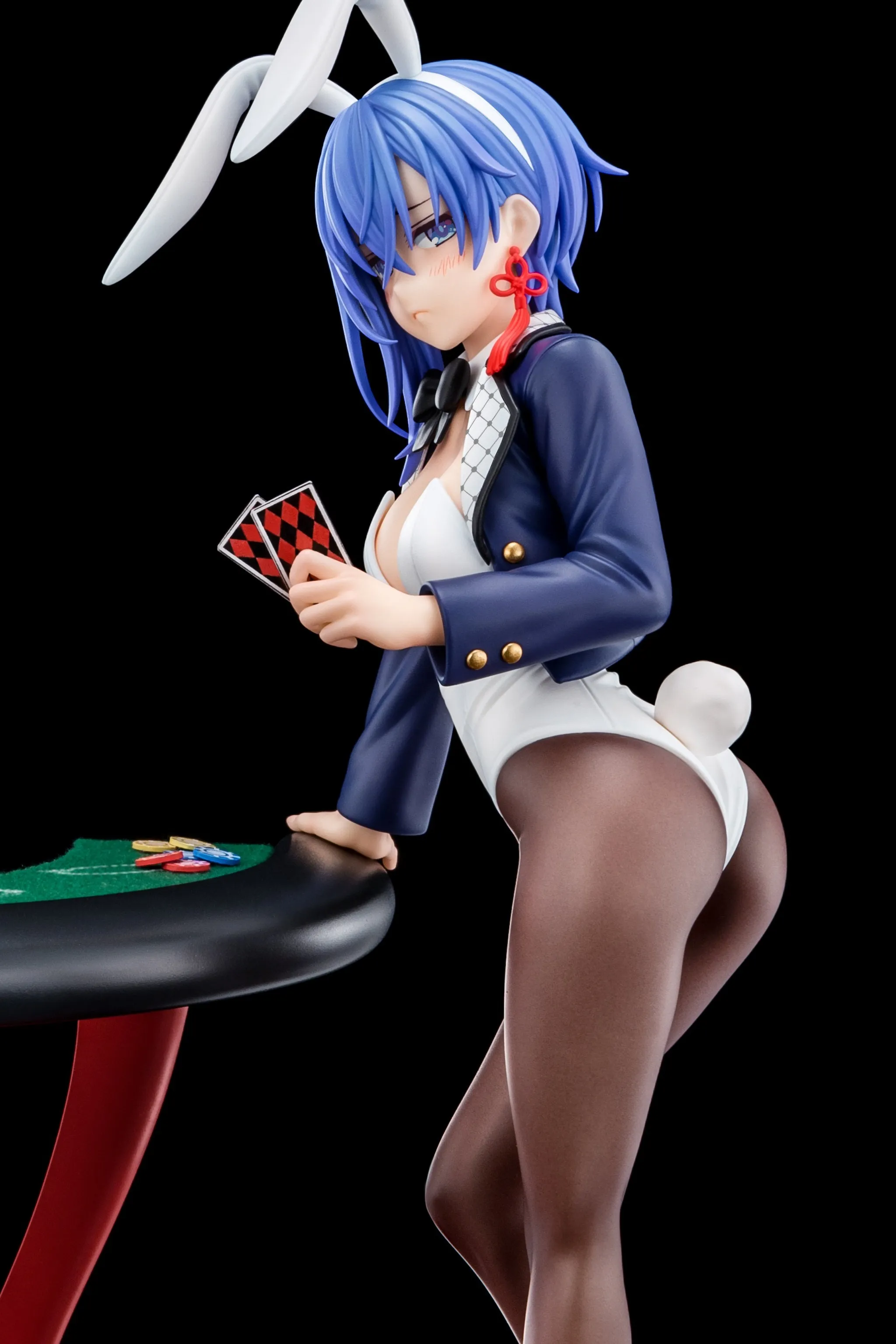 Sakuya Sieglinde Wearing Lapis Lazuli Blue Bunny Costume with Nip Slip Gimmick System 1/6 Scale Figure