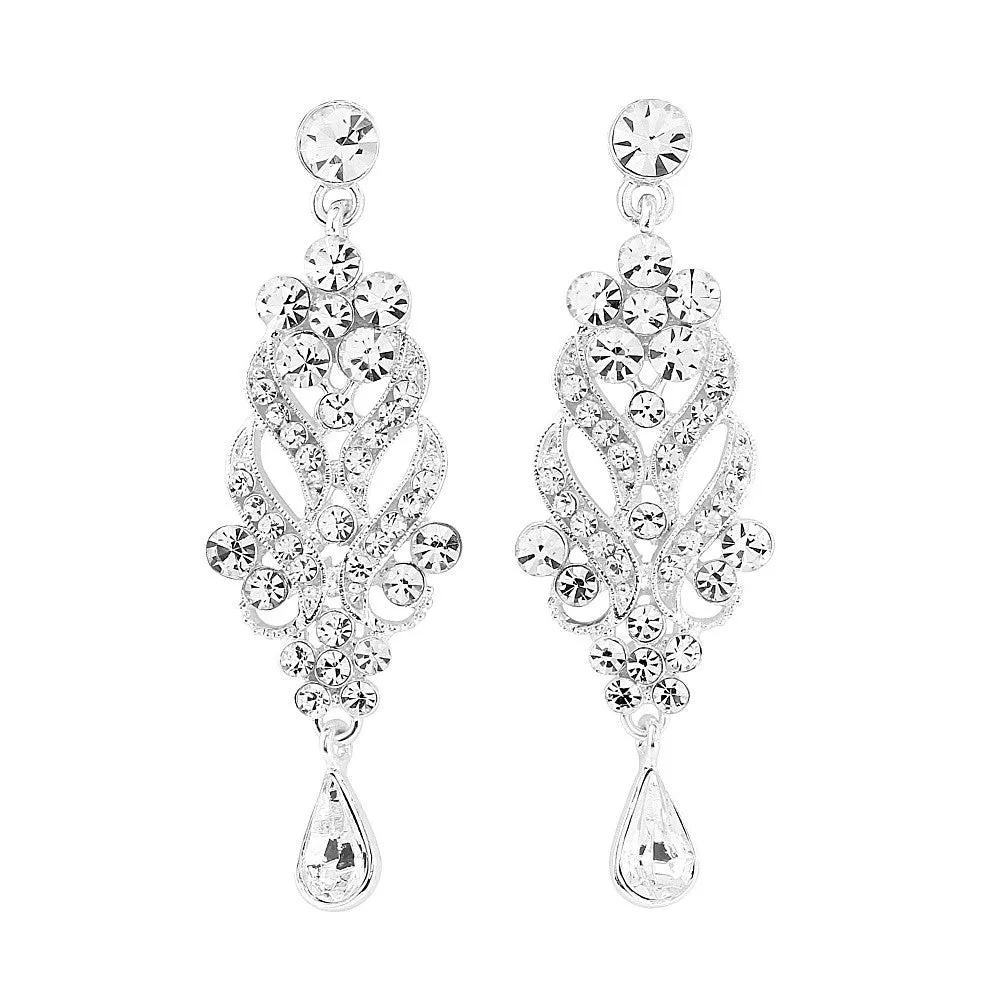 SassB Enchanting Crystal Earrings