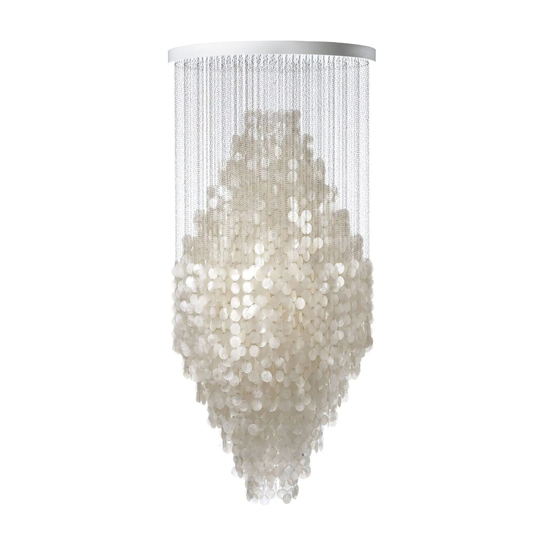 Shell Waterfall Chandelier