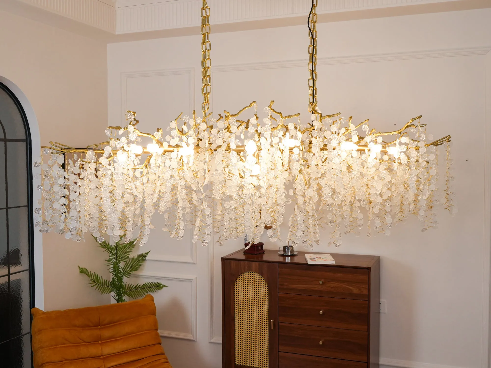 Shiro Noda Crystal Chandelier