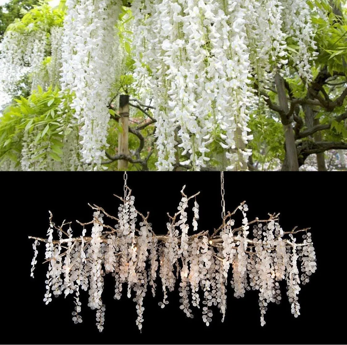 Shiro Noda Crystal Chandelier