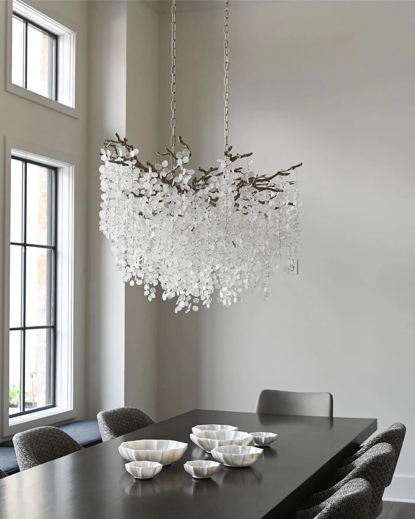 Shiro Noda Crystal Chandelier