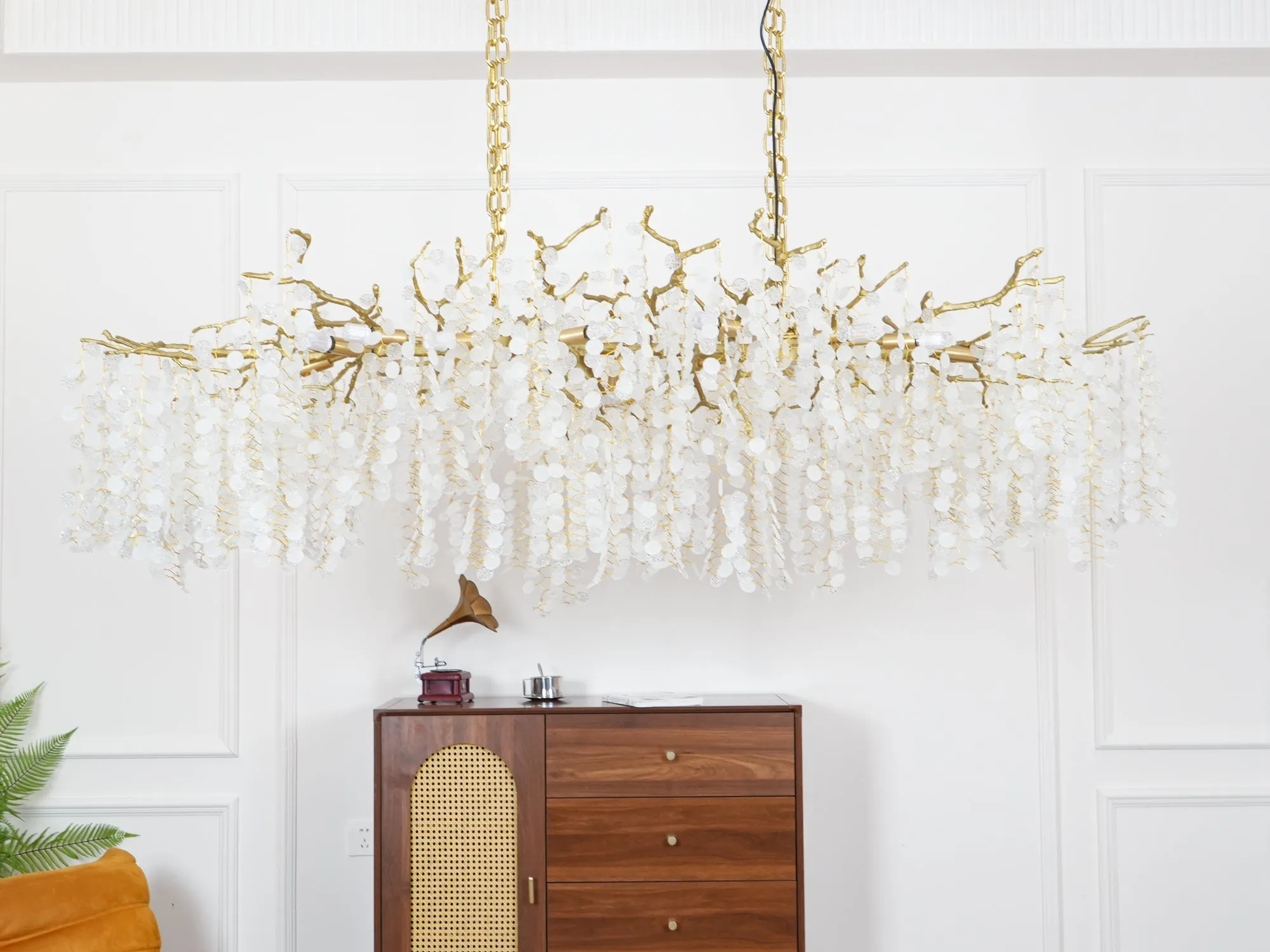 Shiro Noda Crystal Chandelier