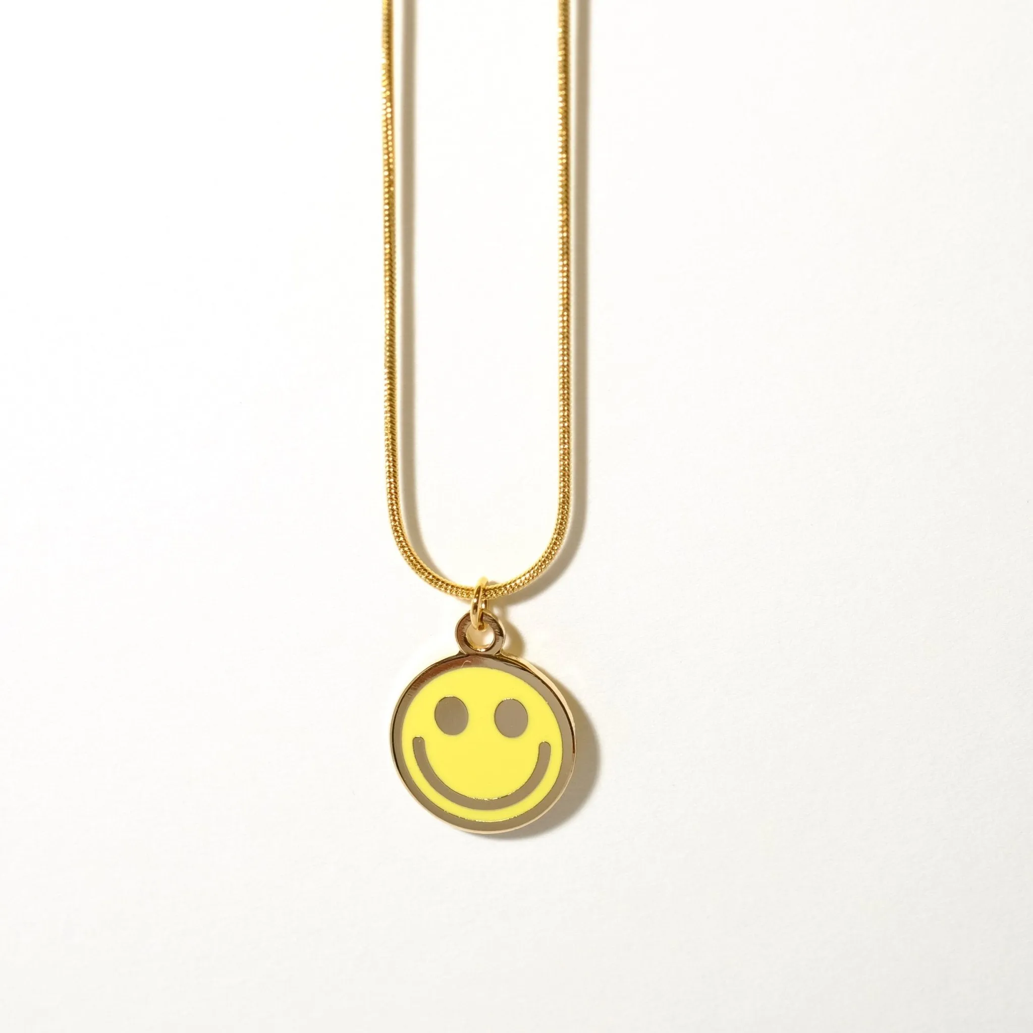 Smiley face necklace