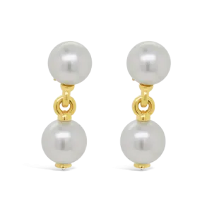 South Sea Pearl Dangle Earrings